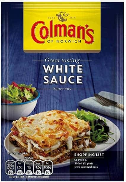 Colman’s White Sauce Mix 25g