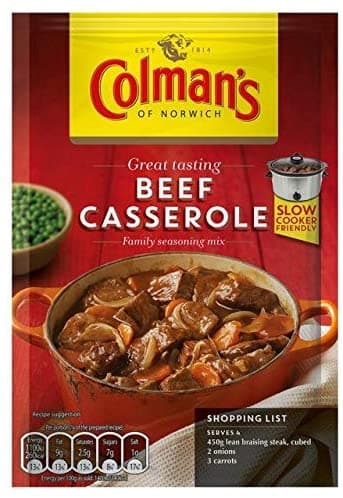 Colman’s Beef Casserole Mix 40g