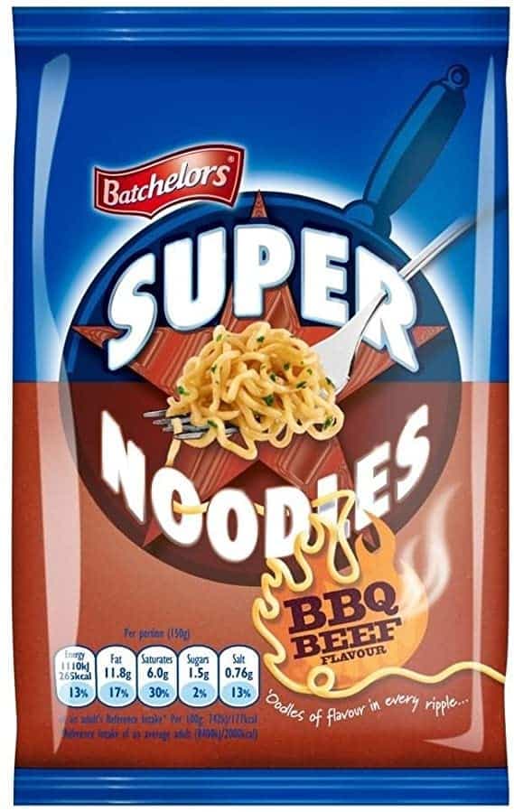 Batchelors Super Noodles BBQ Beef Flavour 90g