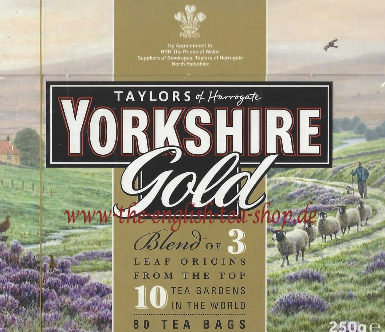 Yorkshire Gold Tea Bags x 80