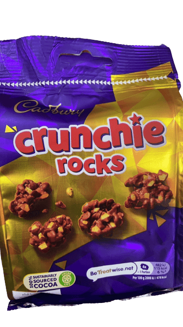Cadbury Crunchie Rocks Pouch 100g