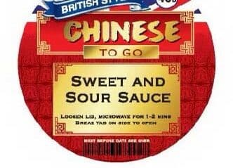 British To Go Chinese Sweet & Sour Sauce