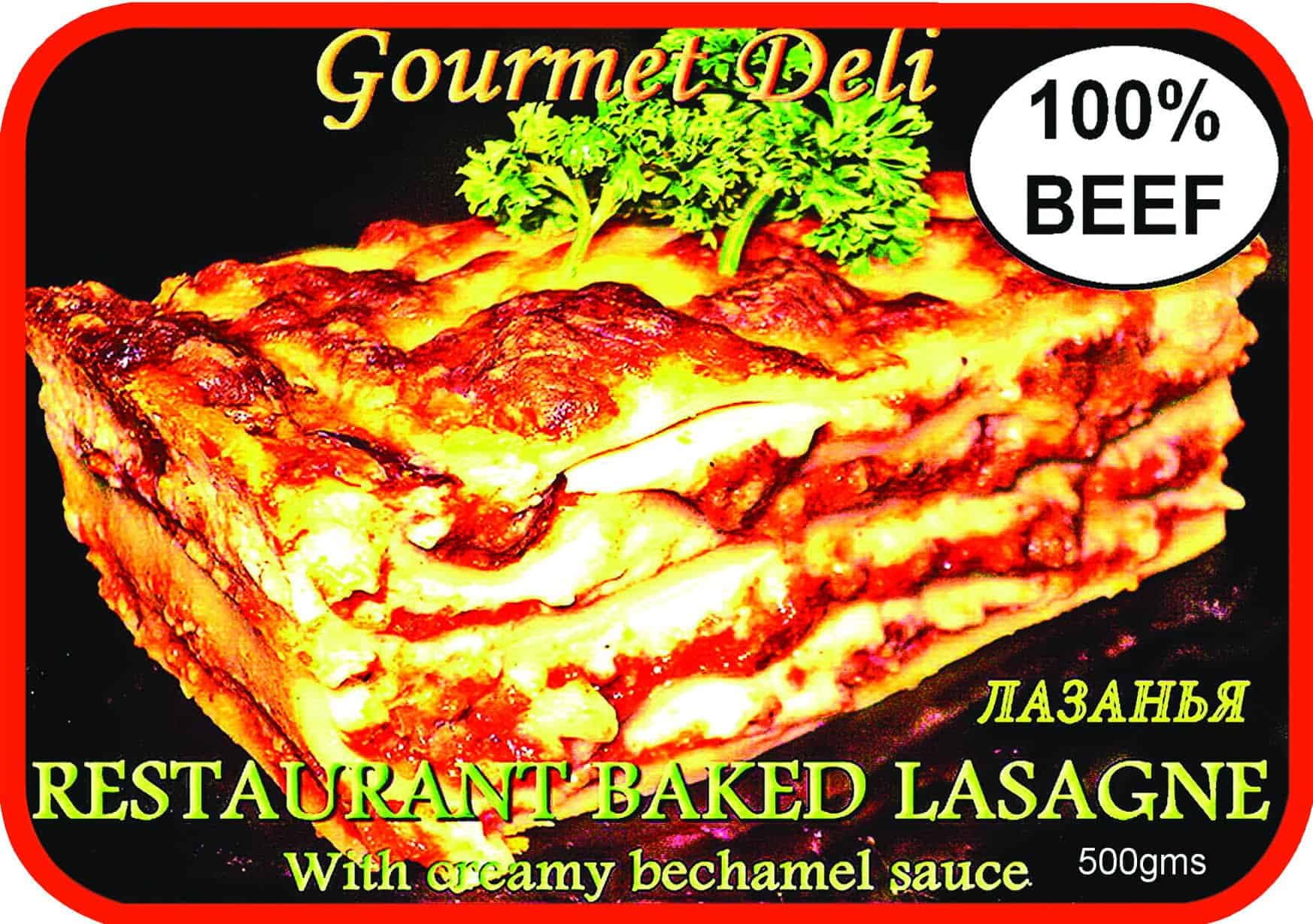Gourmet Deli Beef Lasagne 500g