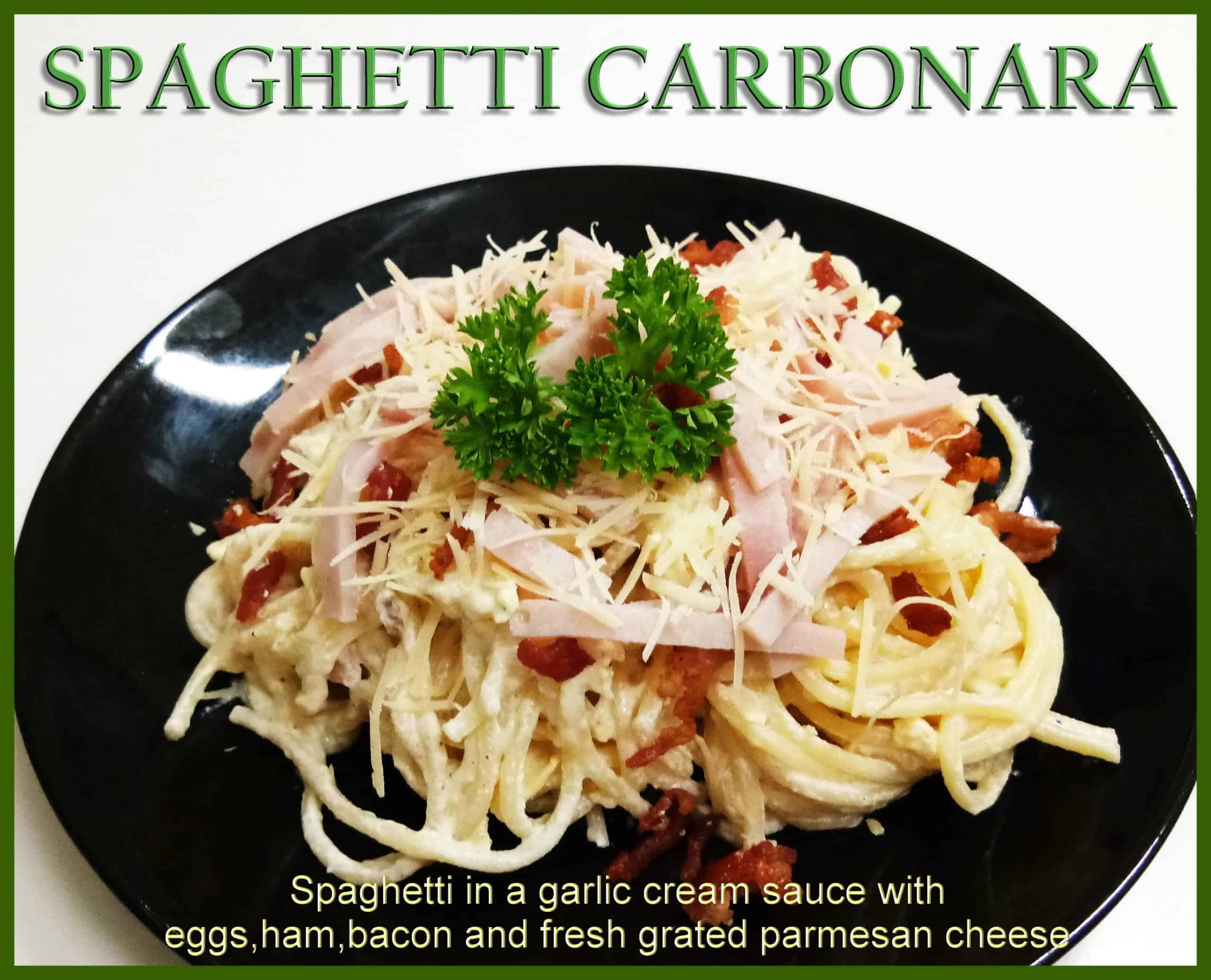 Gourmet Deli Spaghetti Carbonara
