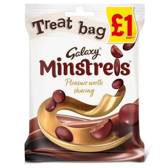 Galaxy Minstrels Treat Bag 80g