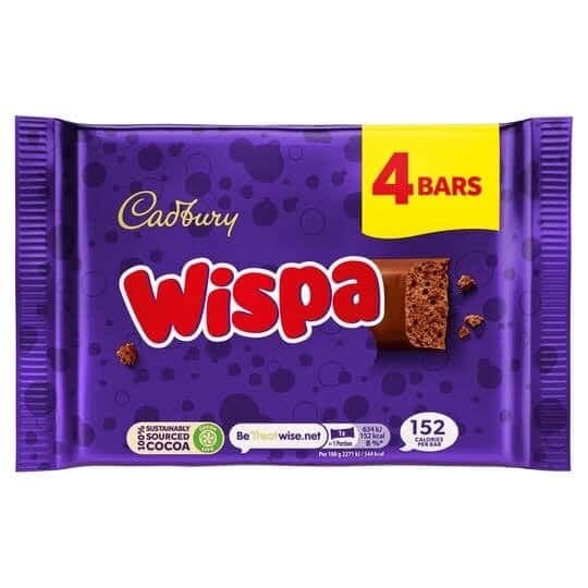 Cadbury Wispa 23.7g x 4