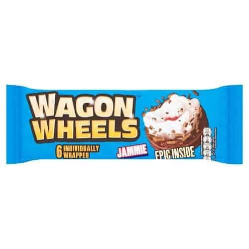 Burton’s Wagon Wheels Jammie Flavour 38.1g x 6