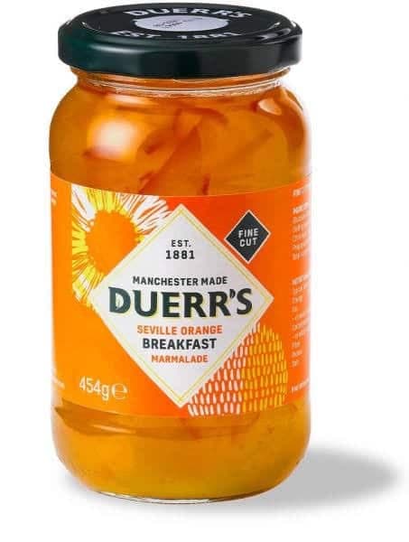 Duerr’s Seville Orange Breakfast Marmalade 454g