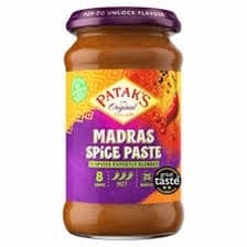 Patak’s Madras Spice Paste 283g