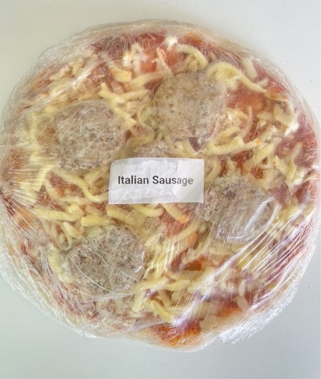 Italian Sausage Pizza