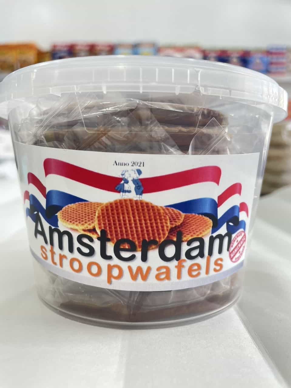 Amsterdam Caramel Stroopwafels 350g