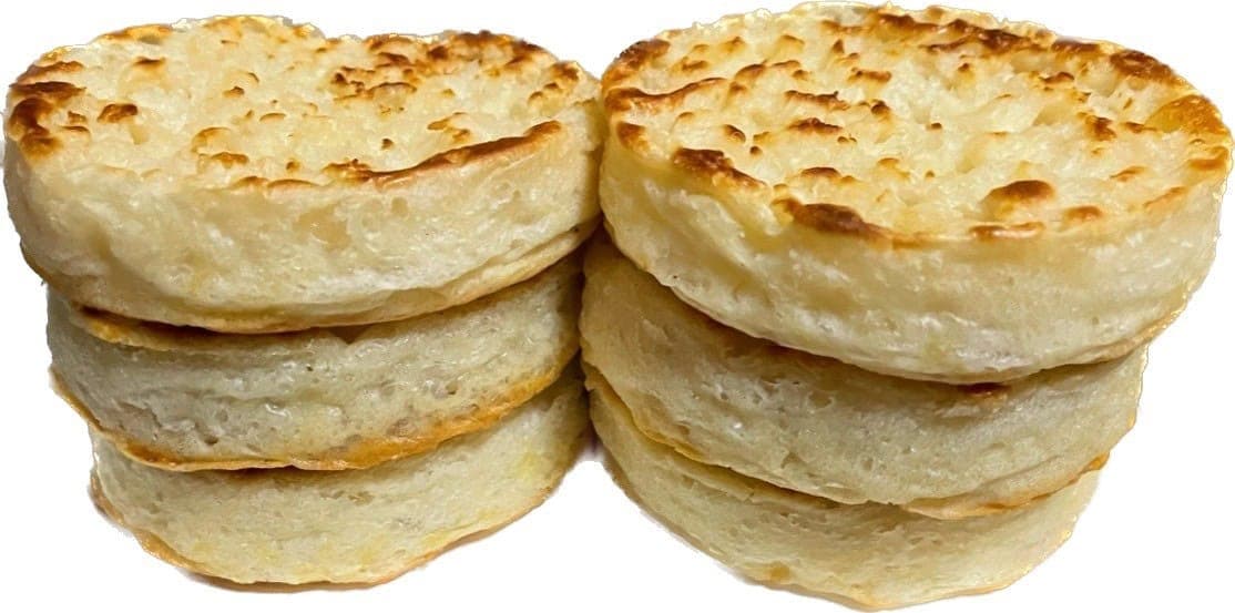 Frozen Crumpets x 6