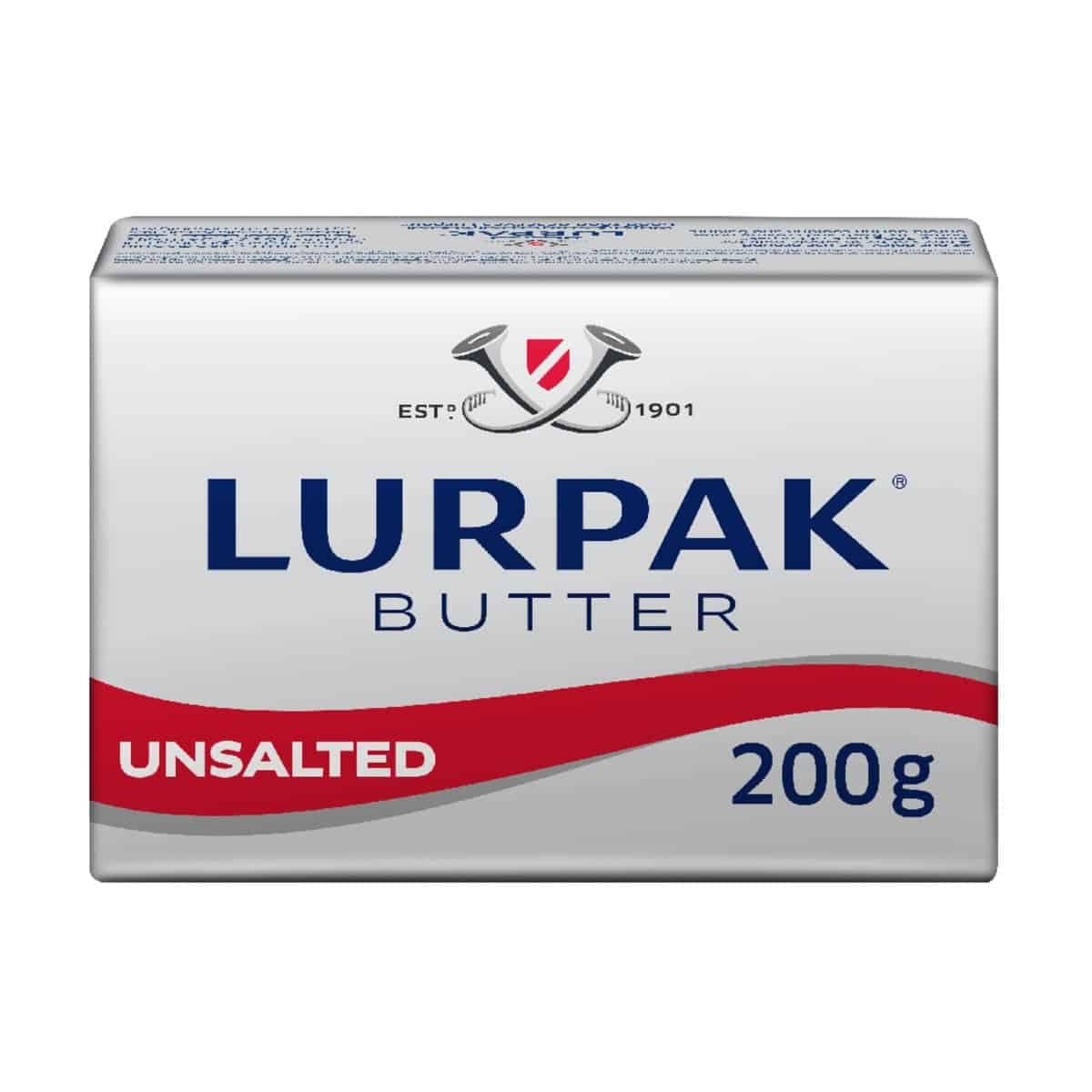 Lurpak Butter Unsalted 200g (BBF 16/09/26)