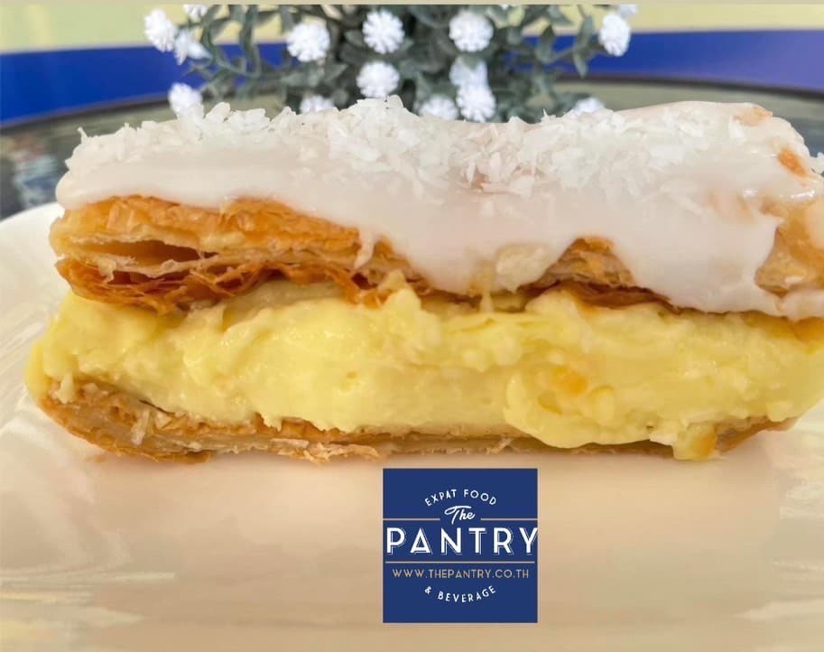 P. P. Lemon Custard Slice