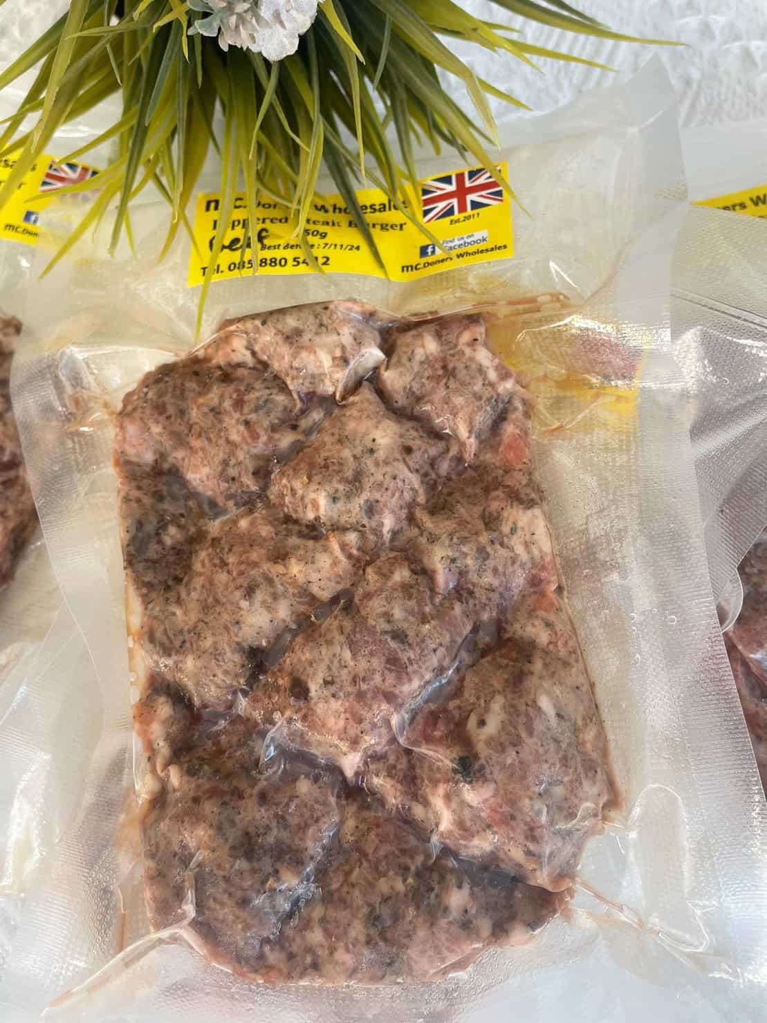 MC.Doner’s Peppered Steak Burger 250g