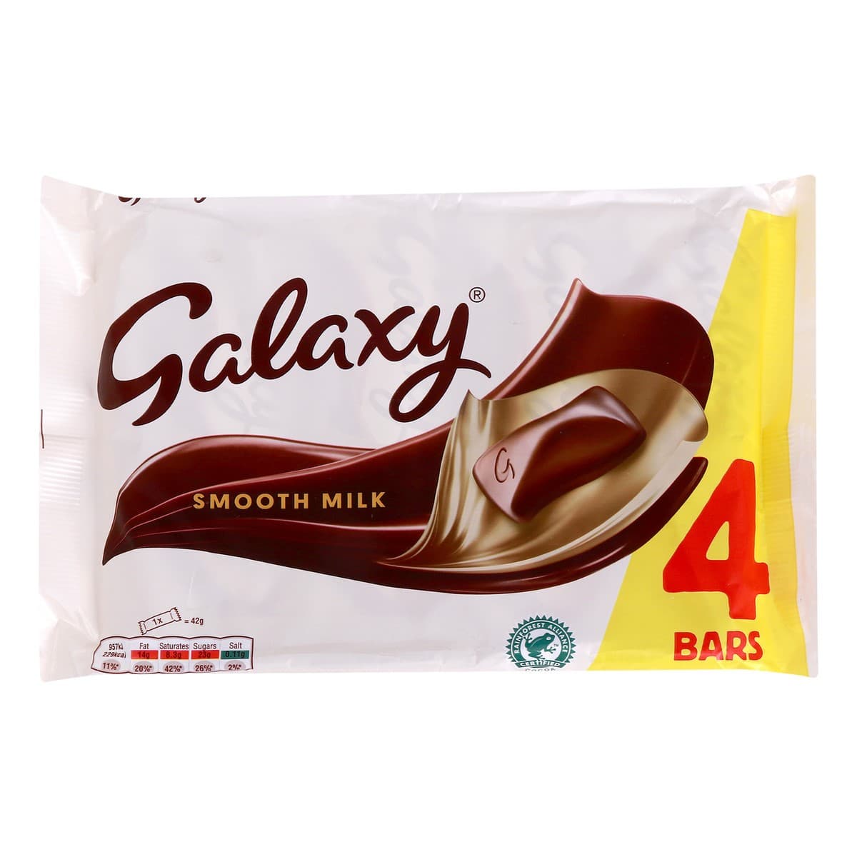 Galaxy Smooth Milk 42g x 4