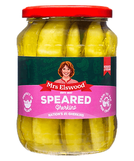Mrs Elswood Speared Gherkins 670g
