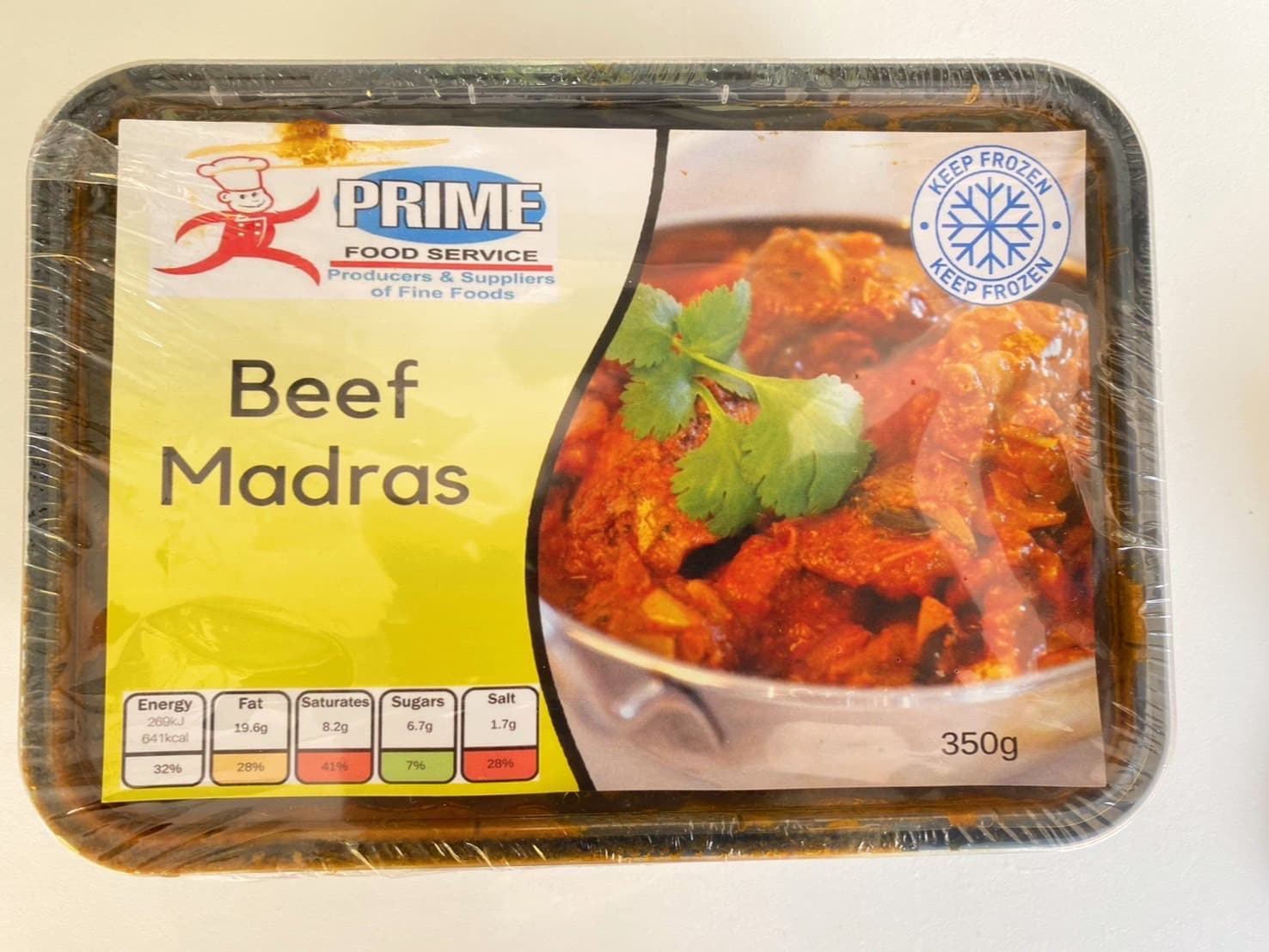 Prime Beef Madras 350g