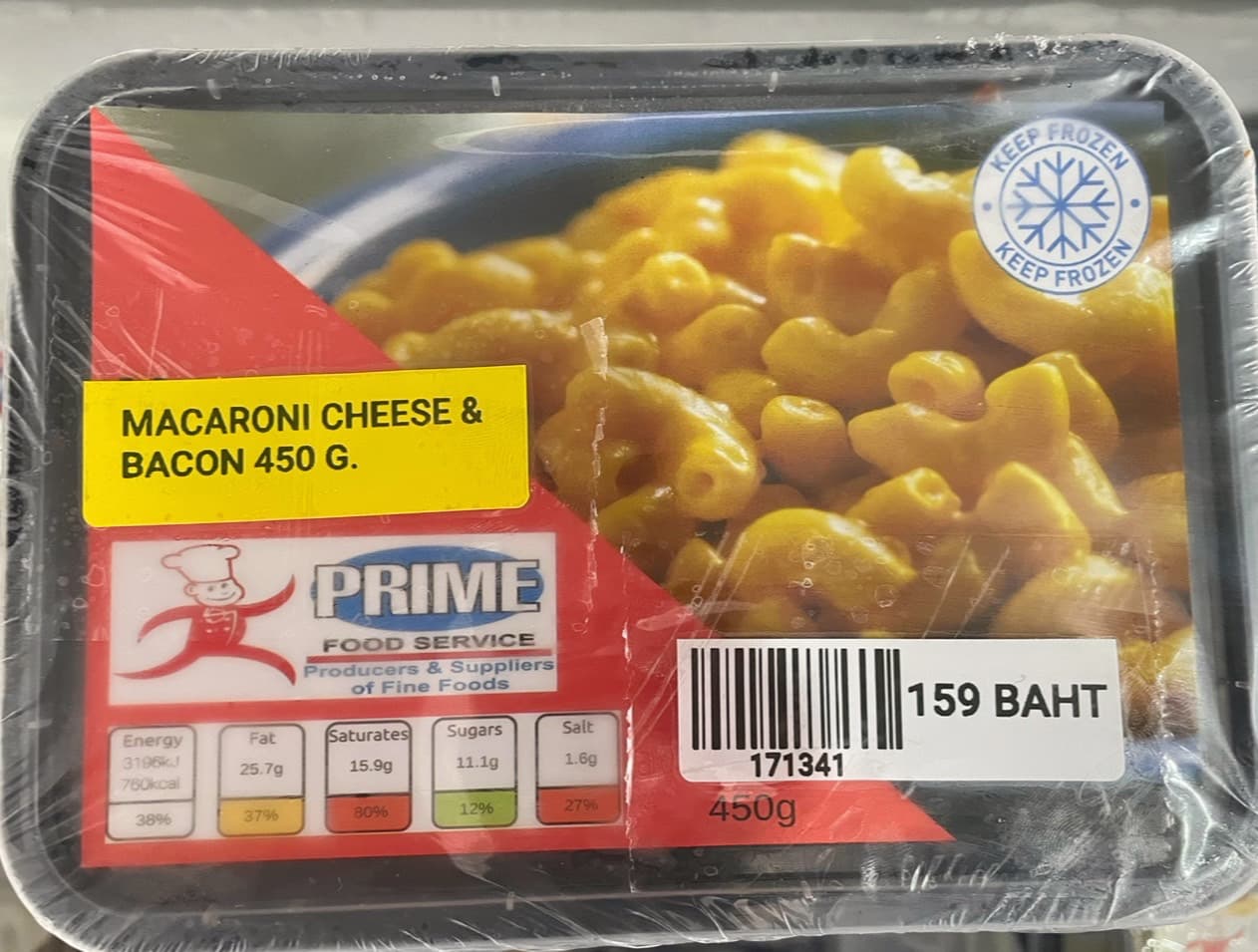 Prime Macaroni Cheese & Bacon 450g