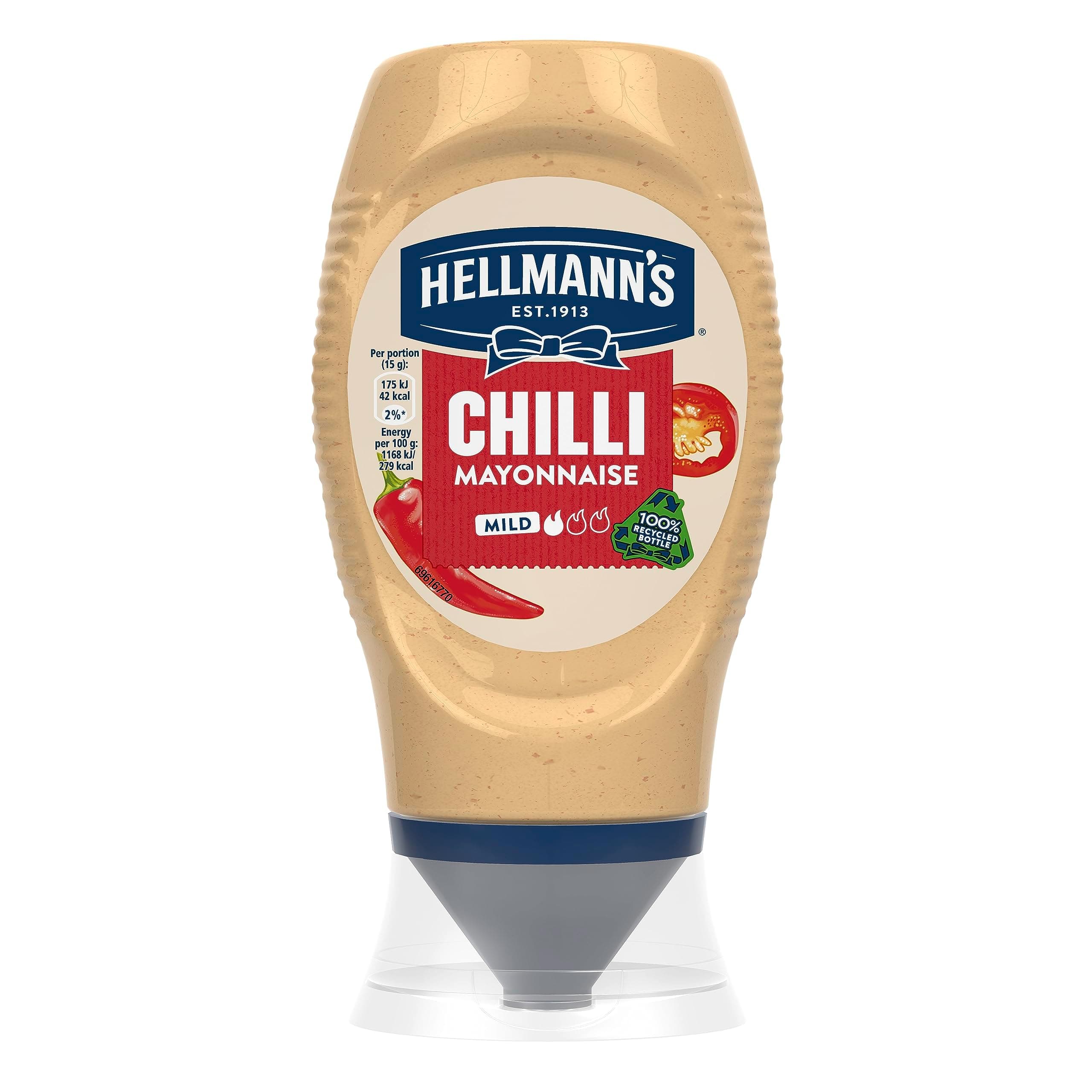 Hellmann’s Mild Chilli Mayonnaise 250ml