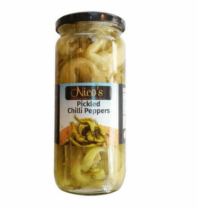 Nico’s Pickled Chilli Peppers 440g