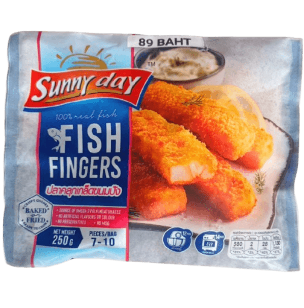 Sunny Day Fish Fingers 250g