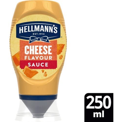 Hellmann’s Cheese Flavour Sauce Squeezy 250ml