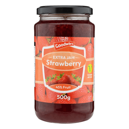 Goodwin’s Extra Strawberry Jam 500g