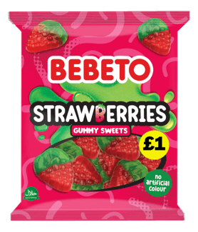 Bebeto Strawberries 150g