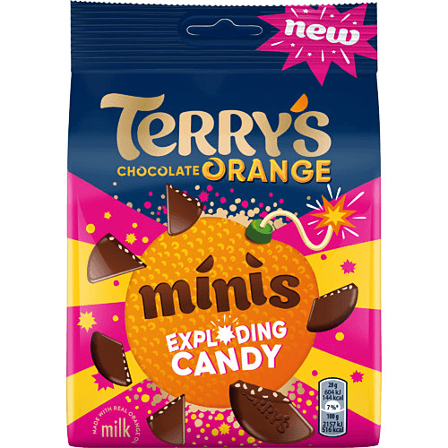 Terry’s Milk Chocolate Orange Exploding Candy Minis 105g