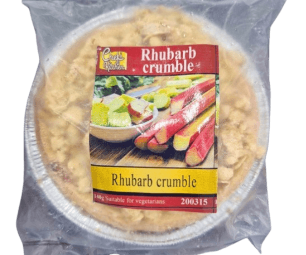 Chef’s Kitchen Rhubarb Crumble 140g