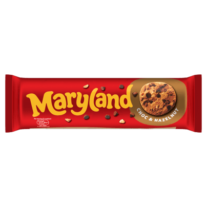 Maryland Choc & Hazelnut 200g (BBF 09/26)