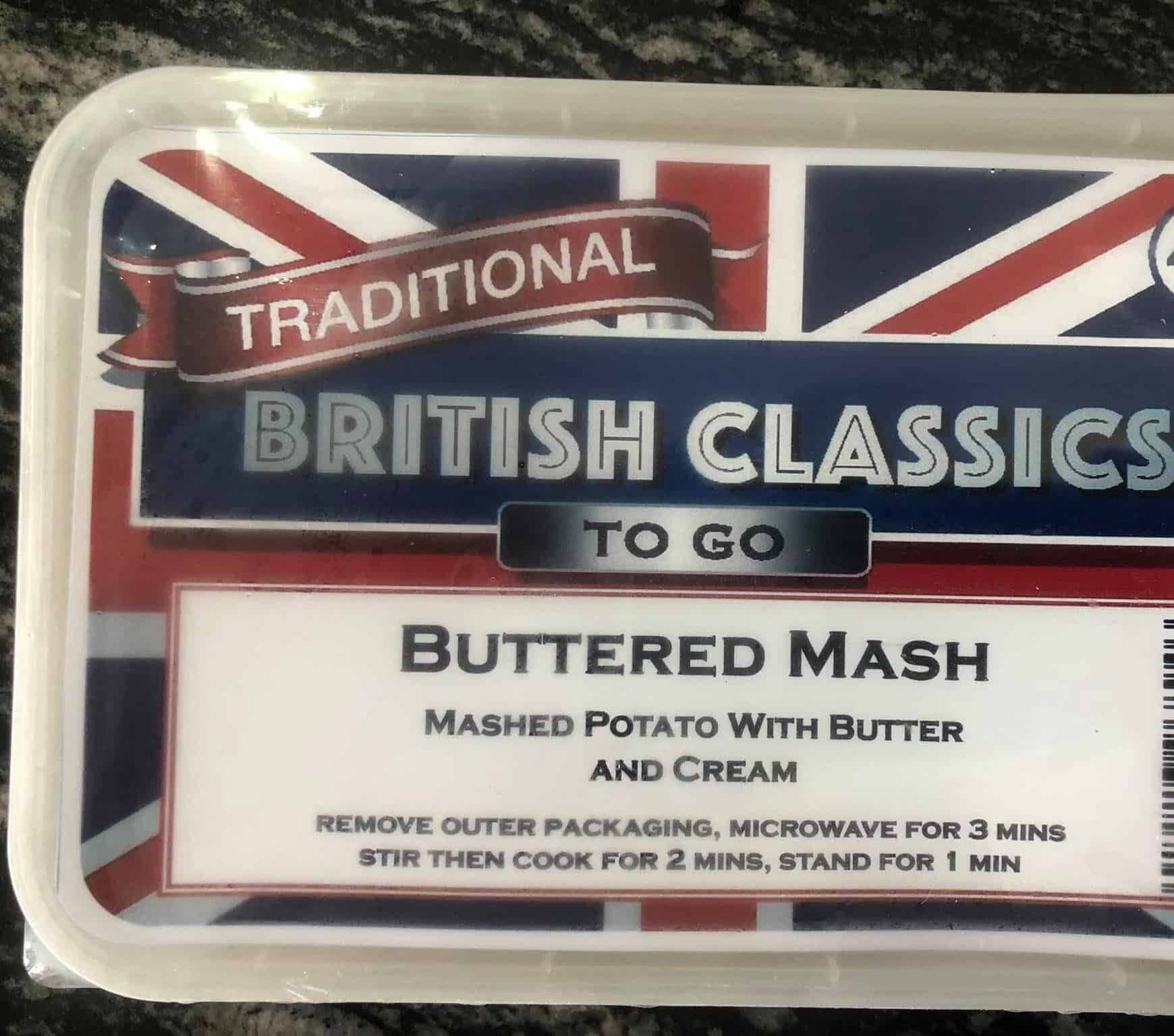 British To Go Buttered Mash 250g