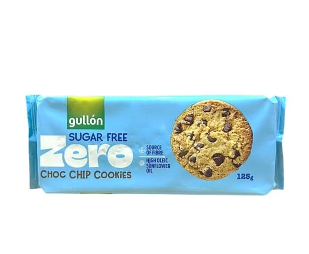 Gullon Sugar Free Zero Choc Chip Cookies 125g