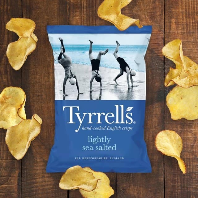 Tyrrell’s Lightly Sea Salted 150g