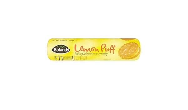 Bolands Lemon Puff Sandwiched With Light Lemon Flavoured Cream 200g (BBF 16/10/26)
