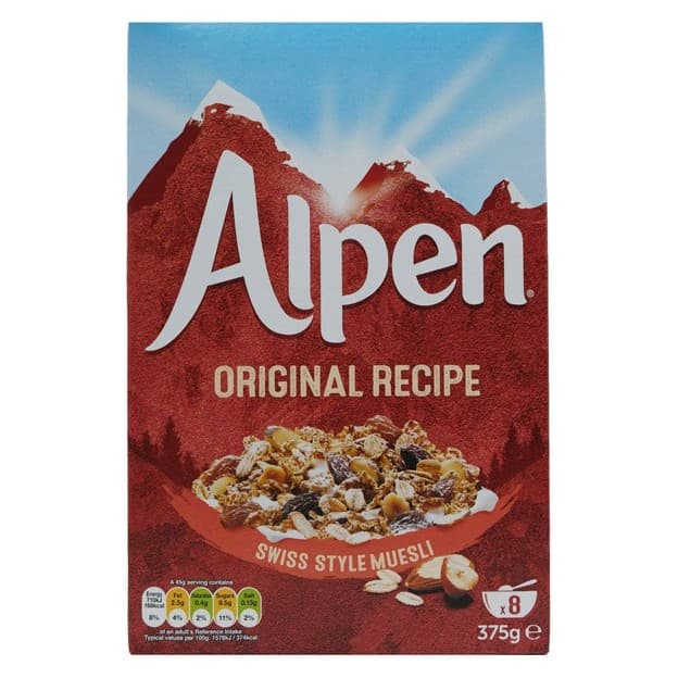 Alpen Original Swiss Style Muesli 375g