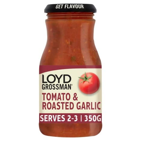 Loyd Grossman Tomato & Roasted Garlic 350g
