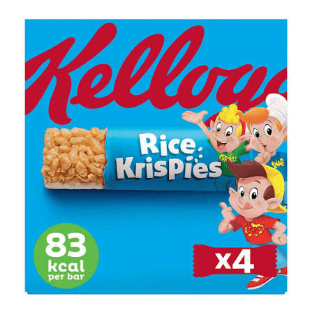Kellogg’s Rice Krispies Cereal Bar 20g x 4 (BBF 17/12/26)