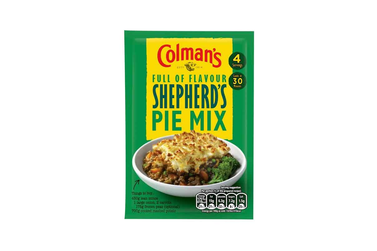 Colman’s Shepherd’s Pie Mix 50g The Pantry Expat Food & Beverage
