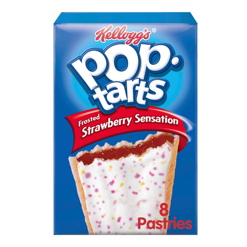 Kellogg's Frosted Strawberry Pop Tarts 48g x 8 - The Pantry Expat Food ...