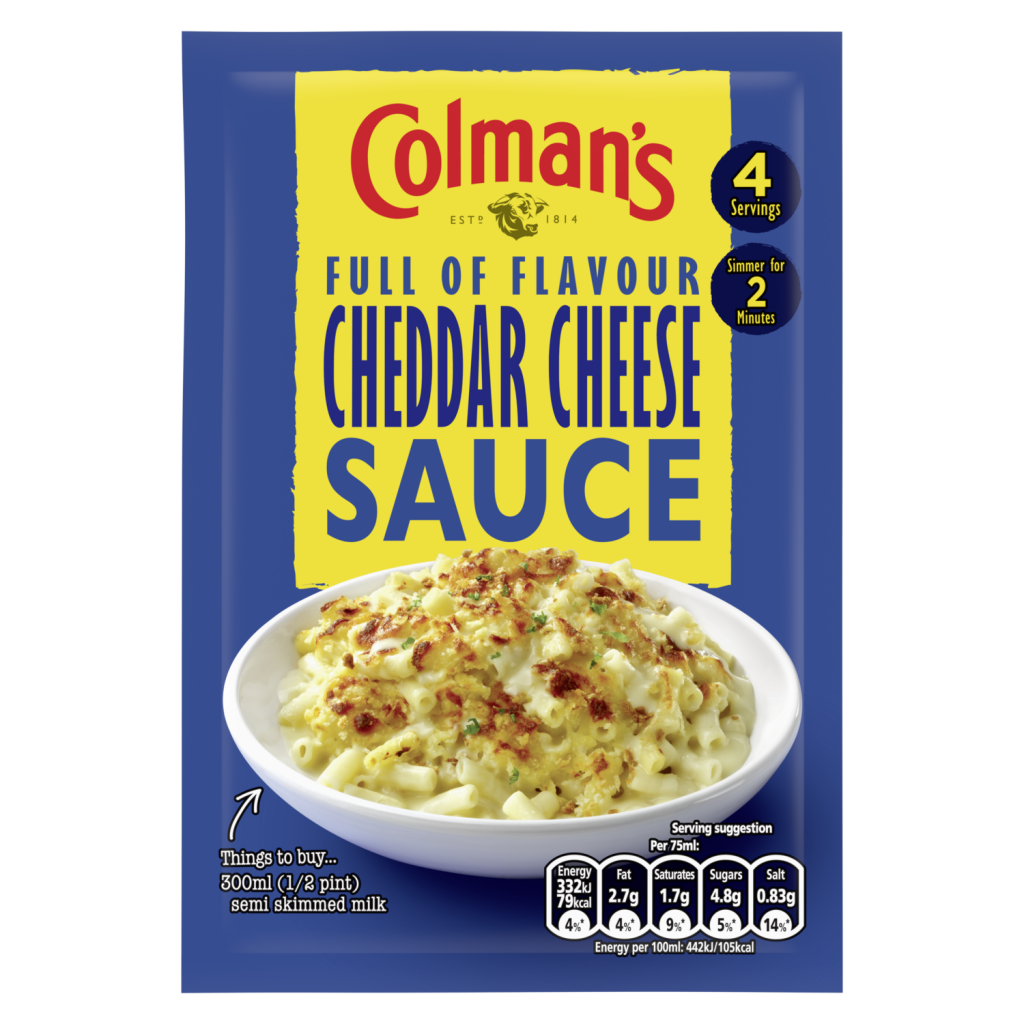 Colman’s Cheddar Cheese Sauce 40g The Pantry Expat Food & Beverage