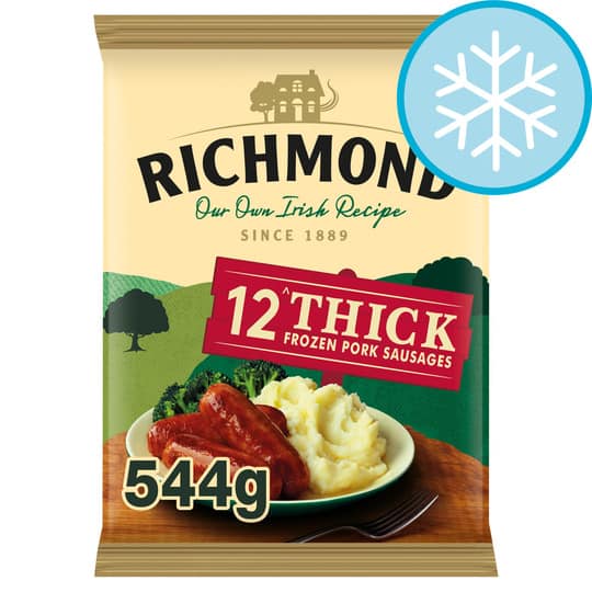 Richmond Thick Pork Sausages 45g x 12 The Pantry Expat Food & Beverage