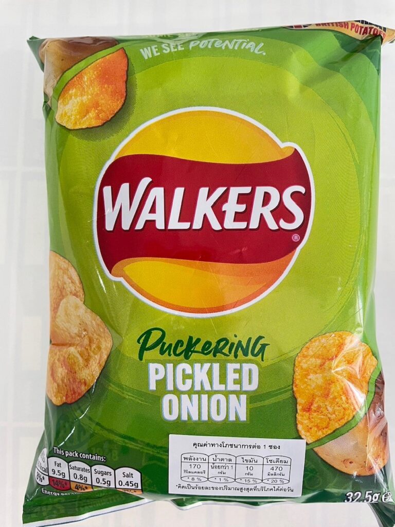 Walkers Puckering Pickled Onion 32.5g The Pantry Expat Food & Beverage