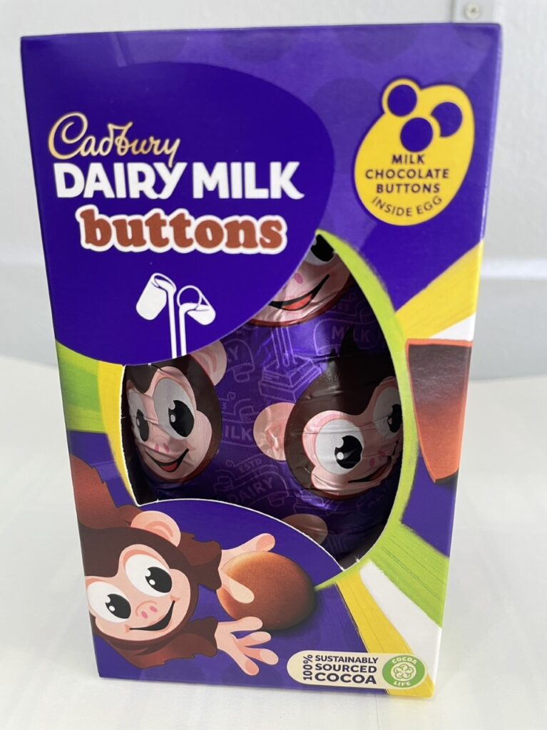 Cadbury Dairy Milk Buttons Easter Egg 98g The Pantry Expat Food