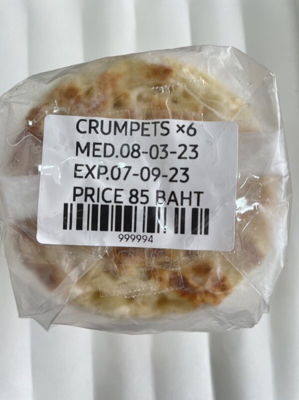 Frozen Crumpets x 6 The Pantry Expat Food & Beverage