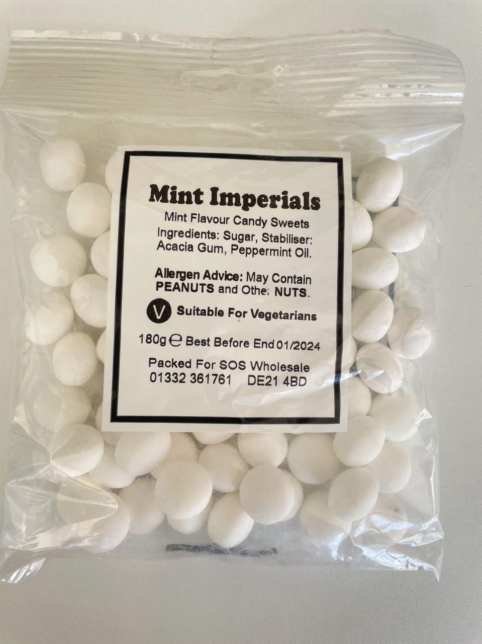 Bumper Bag Mint Imperials 180g - The Pantry Expat Food & Beverage
