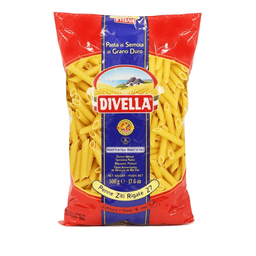 Divella Pasta Penne Ziti Rigate No 27 – 500g - The Pantry Expat Food ...