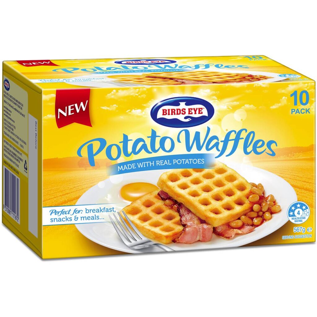Birds Eye Potato Waffles 56.7g x 10 The Pantry Expat Food & Beverage