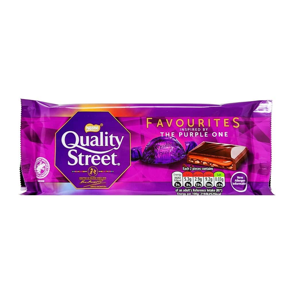 Nestle Quality Street The Purple One Bar 87g The Pantry Expat Food